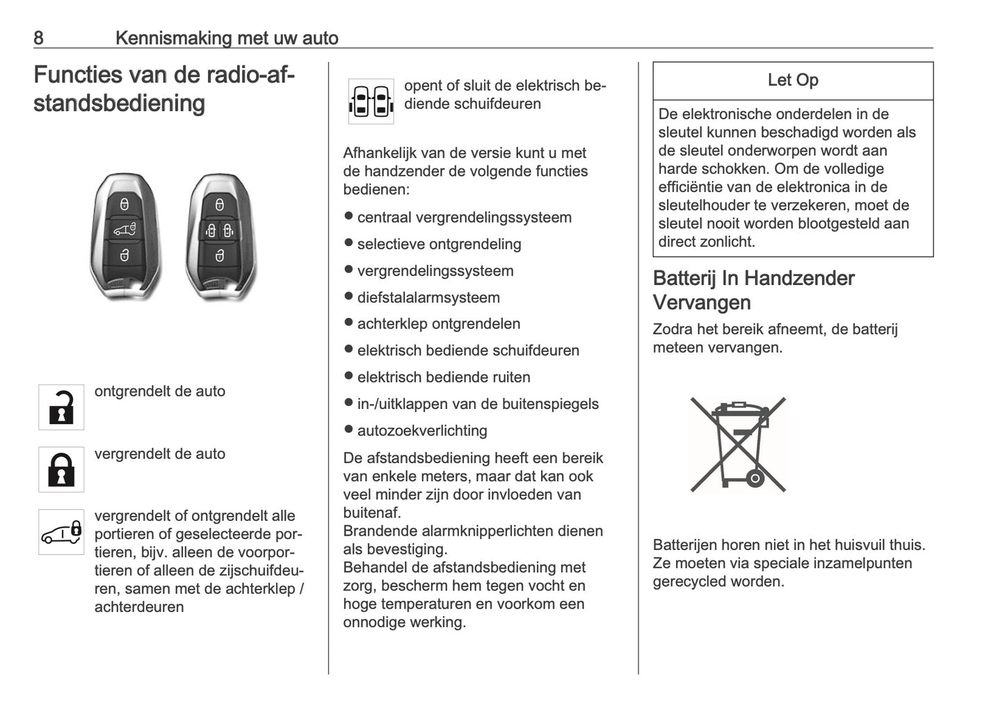 2025-2026 Opel Vivaro Gebruikershandleiding | Nederlands