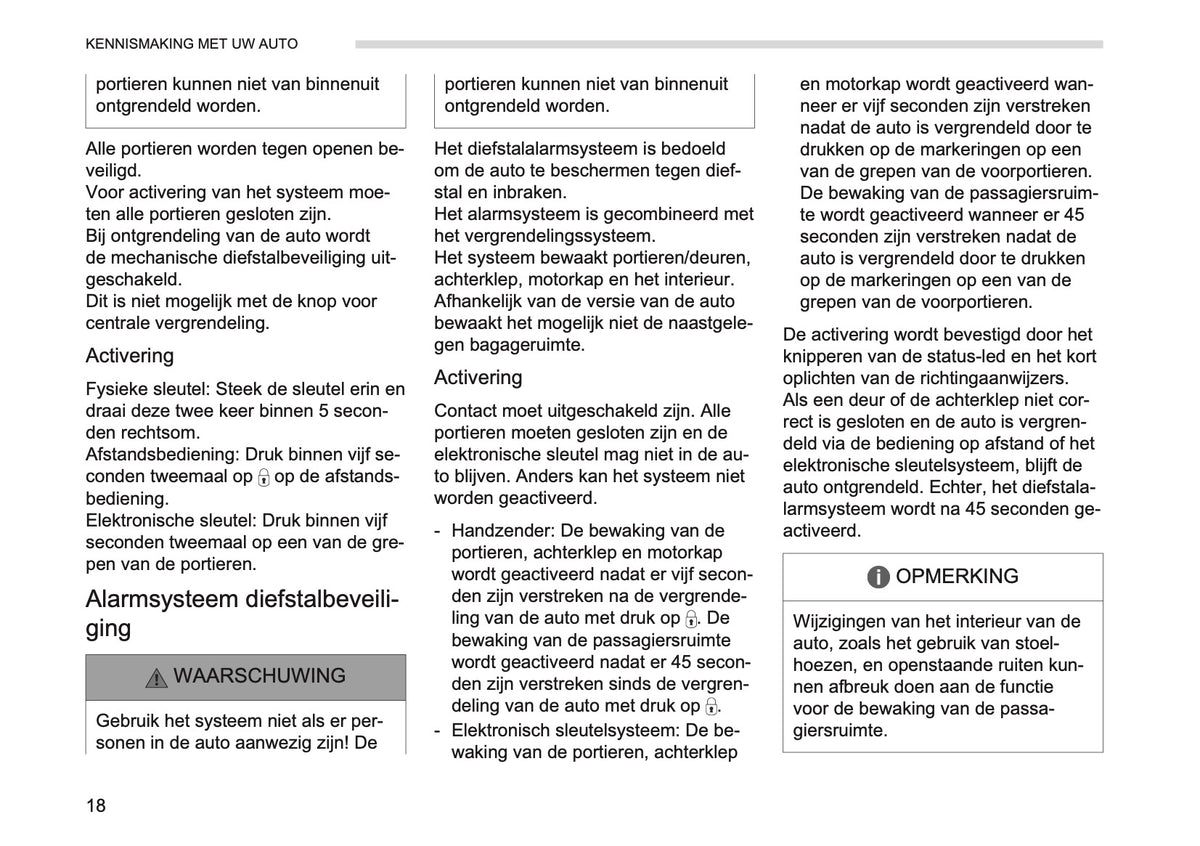 2026 Opel Vivaro Owner's Manual | Dutch