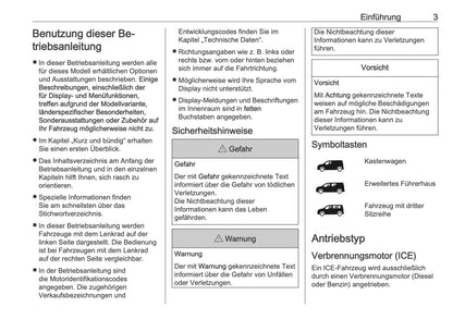 2025-2026 Opel Zafira Life Owner's Manual | German