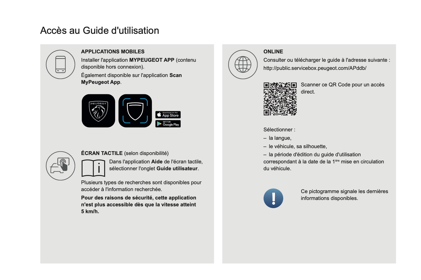 2023-2024 Peugeot 2008/e-2008 Owner's Manual | French