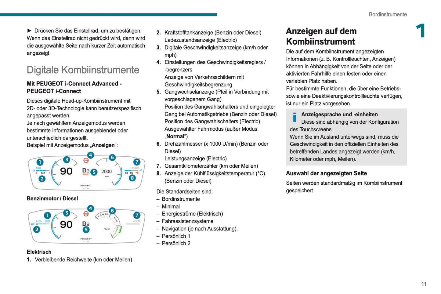 2023-2025 Peugeot 2008/e-2008 Owner's Manual | German