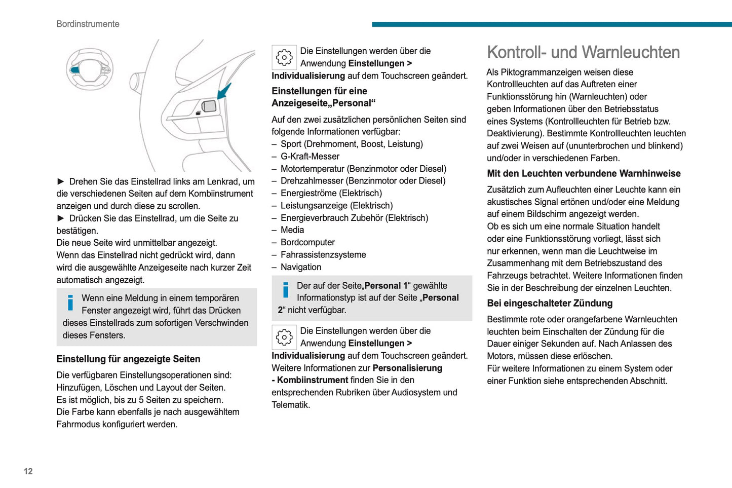 2023-2025 Peugeot 2008/e-2008 Owner's Manual | German