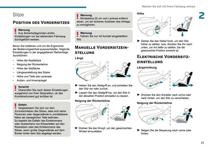 2025 Peugeot 2008 Owner's Manual | German