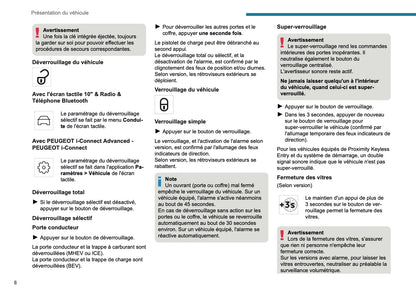 2025 Peugeot 2008 Owner's Manual | French