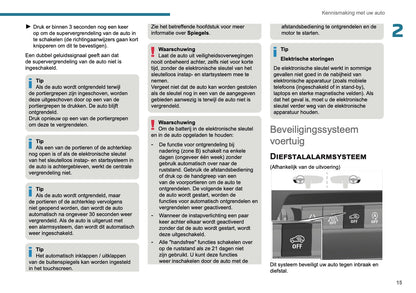 2025 Peugeot 2008 Owner's Manual | Dutch