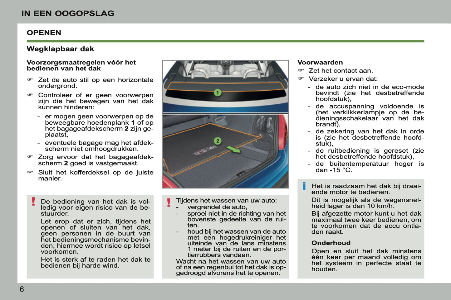 2011-2013 Peugeot 207 CC Gebruikershandleiding | Nederlands