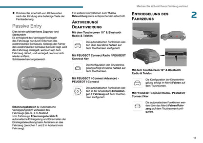 2025 Peugeot 208/e-208 Owner's Manual | German