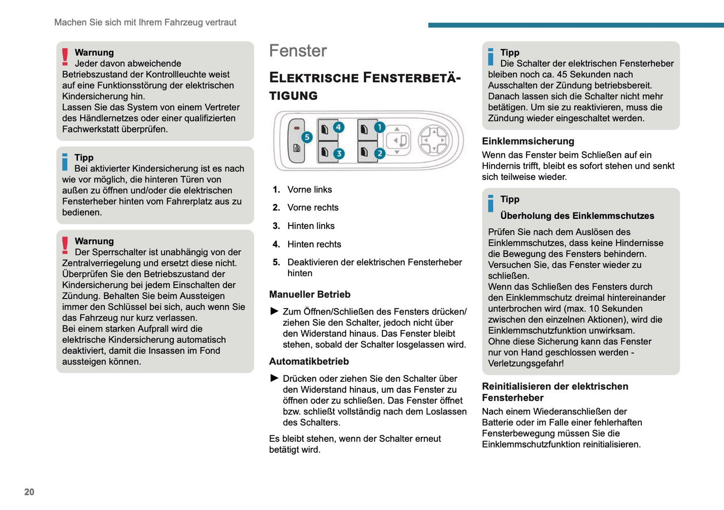 2025 Peugeot 208/e-208 Owner's Manual | German