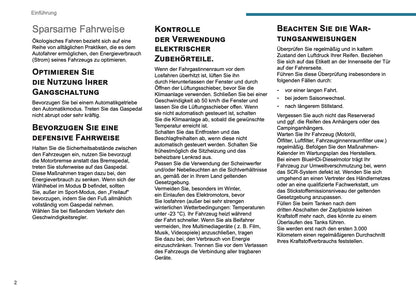 2025 Peugeot 208/e-208 Owner's Manual | German