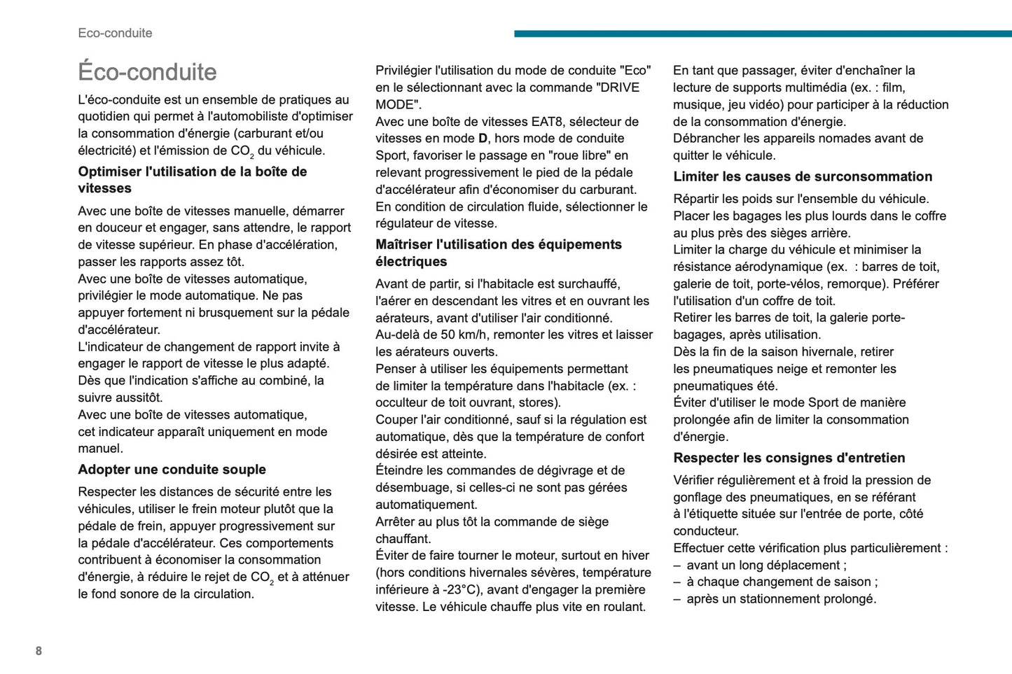 2020-2023 Peugeot 208 Owner's Manual | French