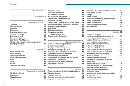 2020-2023 Peugeot 208 Owner's Manual | French