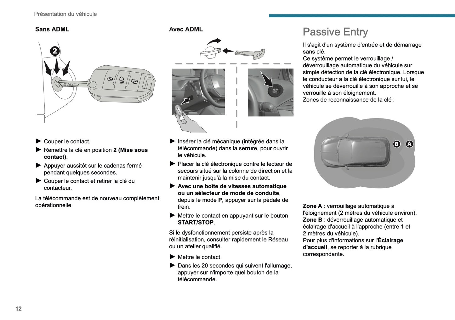 2025 Peugeot 208/e-208 Manuel du propriétaire | Français