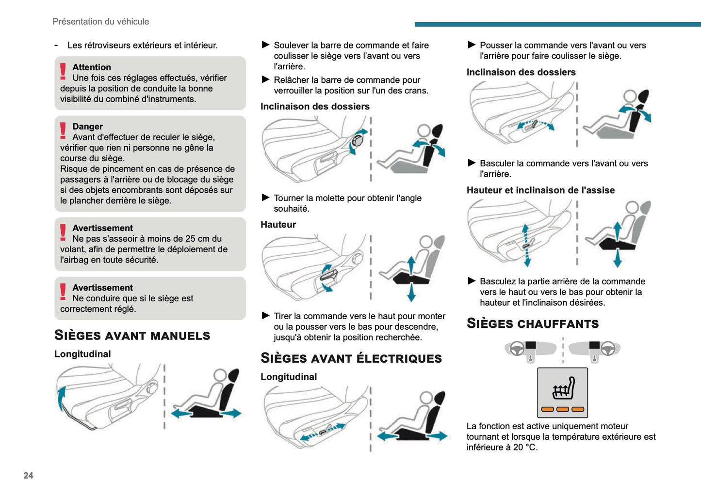 2025 Peugeot 208/e-208 Manuel du propriétaire | Français