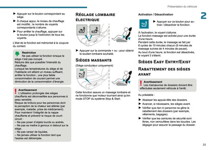 2025 Peugeot 208/e-208 Manuel du propriétaire | Français