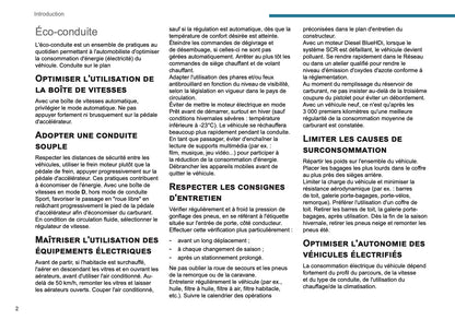 2025 Peugeot 208/e-208 Manuel du propriétaire | Français