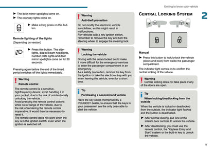 2025 Peugeot 208/e-208 Owner's Manual | English