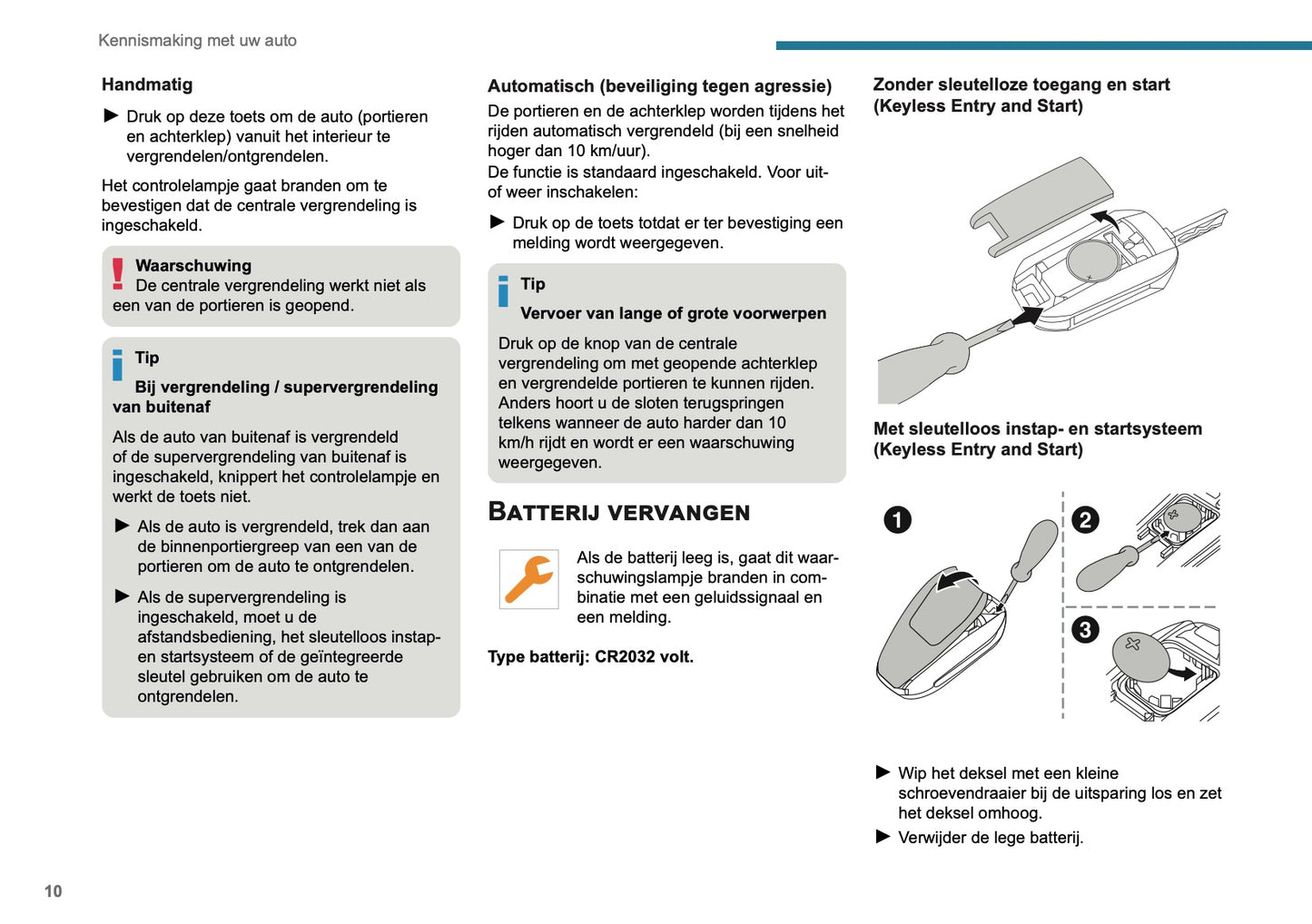 2025 Peugeot 208/e-208 Gebruikershandleiding | Nederlands