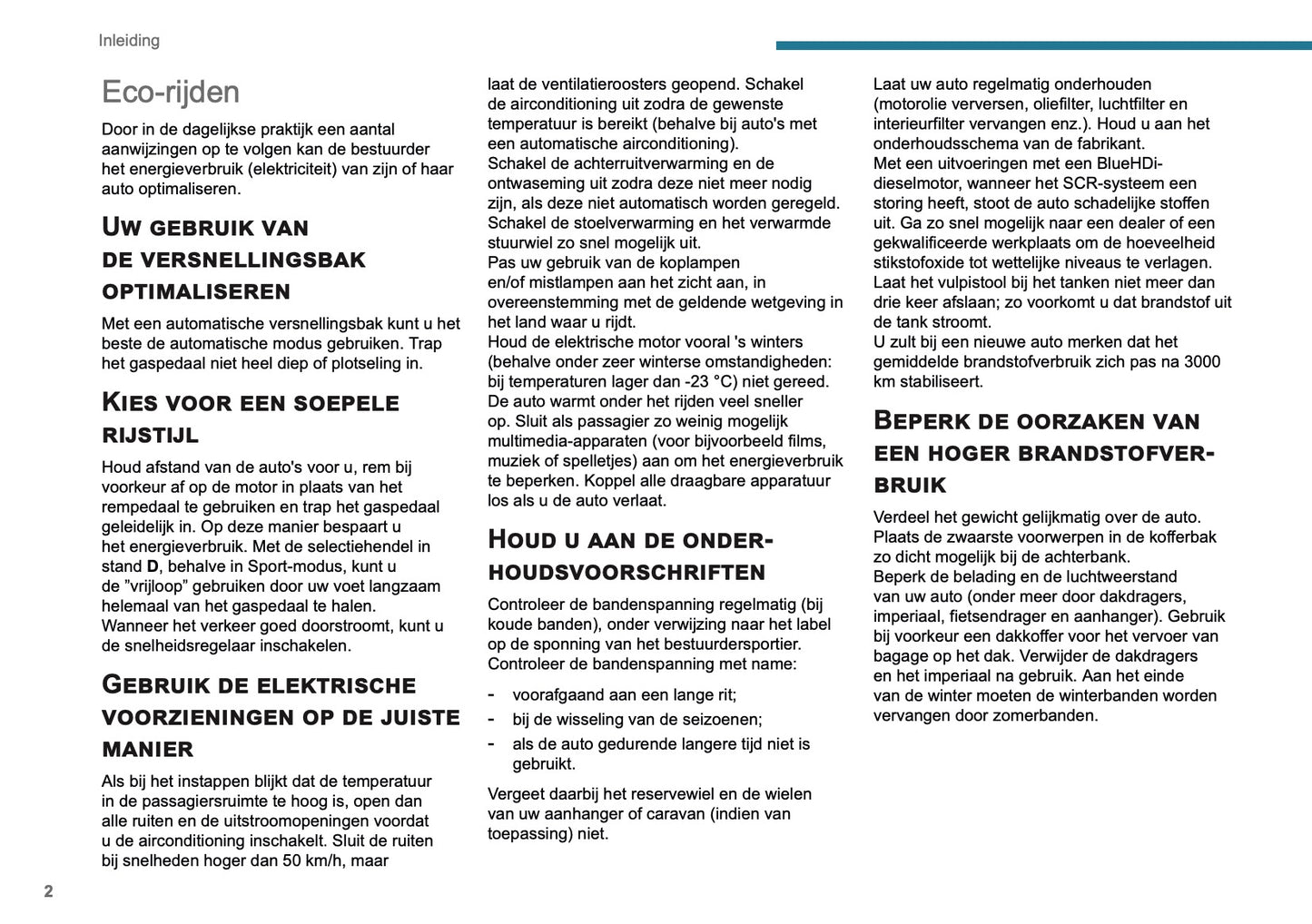 2025 Peugeot 208/e-208 Gebruikershandleiding | Nederlands