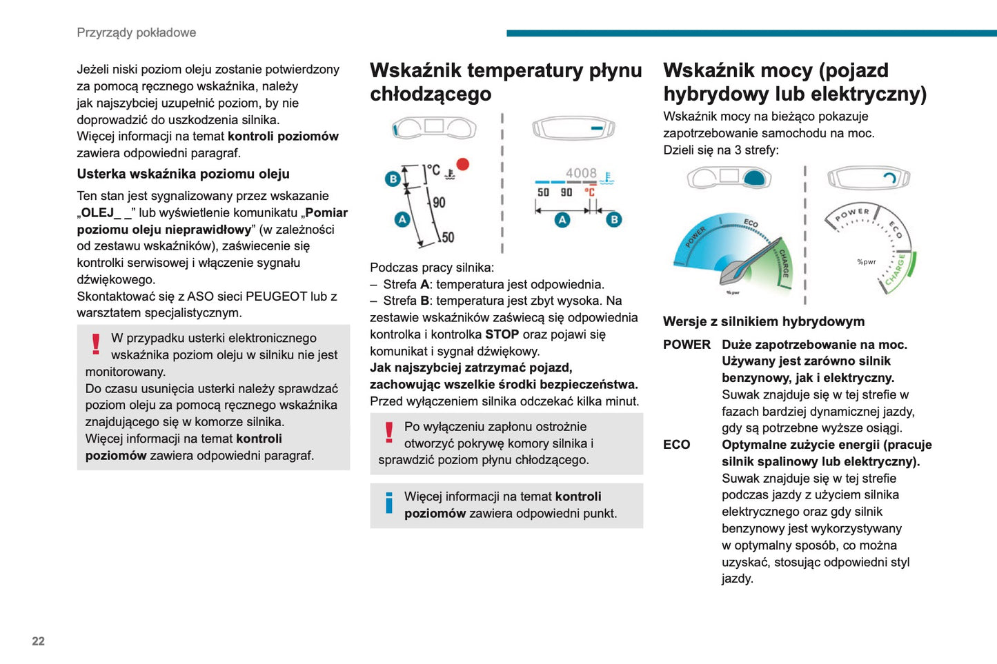 2023-2025 Peugeot 208 Owner's Manual | Polish