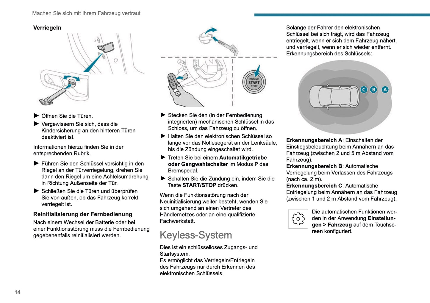 2025-2026 Peugeot 3008/5008 Owner's Manual | German