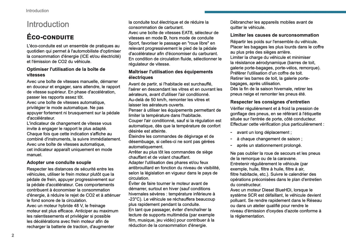 2025-2026 Peugeot 3008/5008 Owner's Manual | French