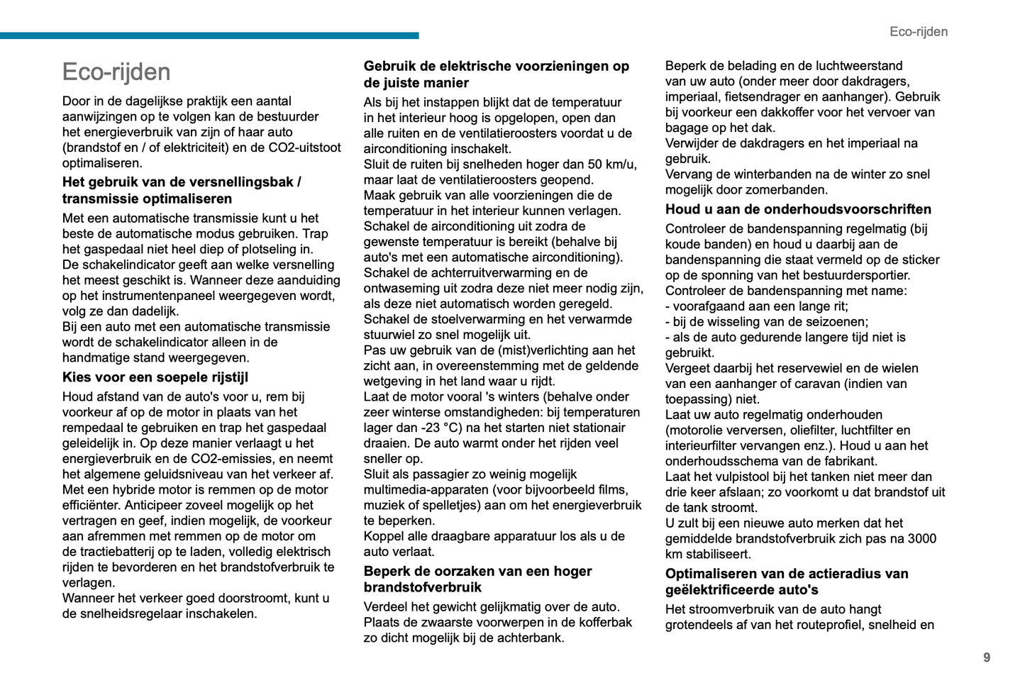 2024-2025 Peugeot 3008/e-3008/5008/e-5008 Gebruikershandleiding | Nederlands