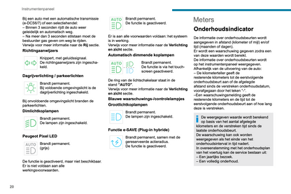 2024-2025 Peugeot 3008/e-3008/5008/e-5008 Gebruikershandleiding | Nederlands