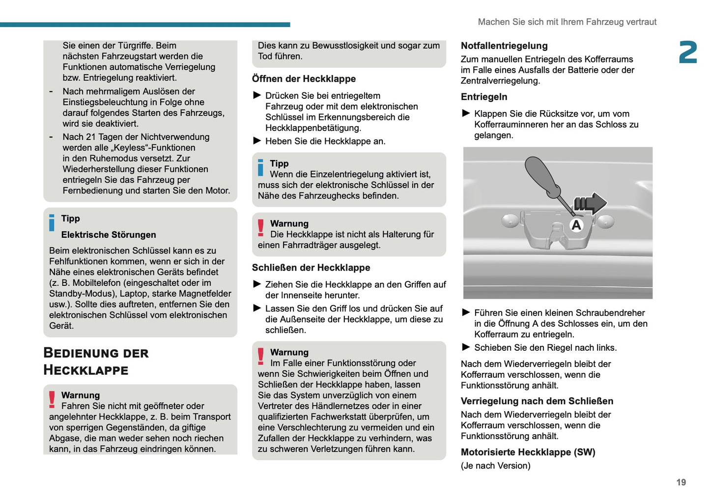 2025-2026 Peugeot 308 Owner's Manual | German