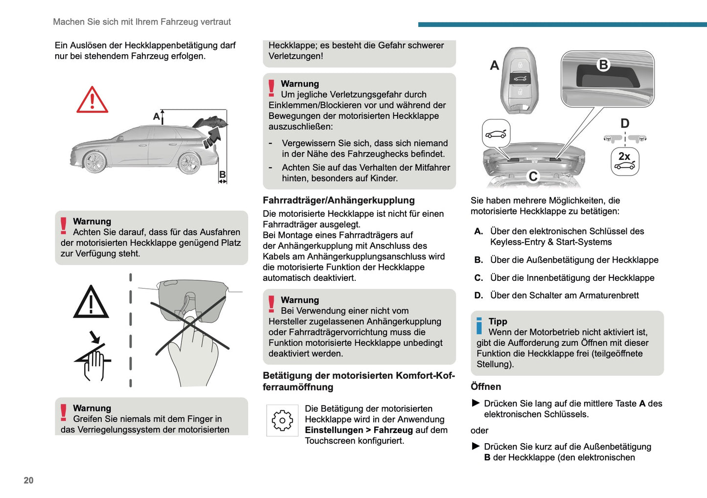 2025-2026 Peugeot 308 Owner's Manual | German