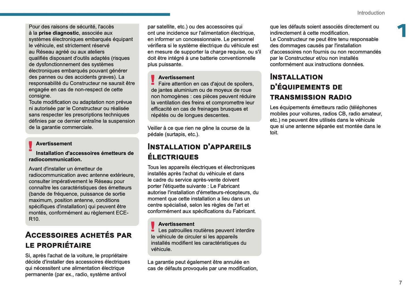 2025-2026 Peugeot 308 Manuel du propriétaire | Français