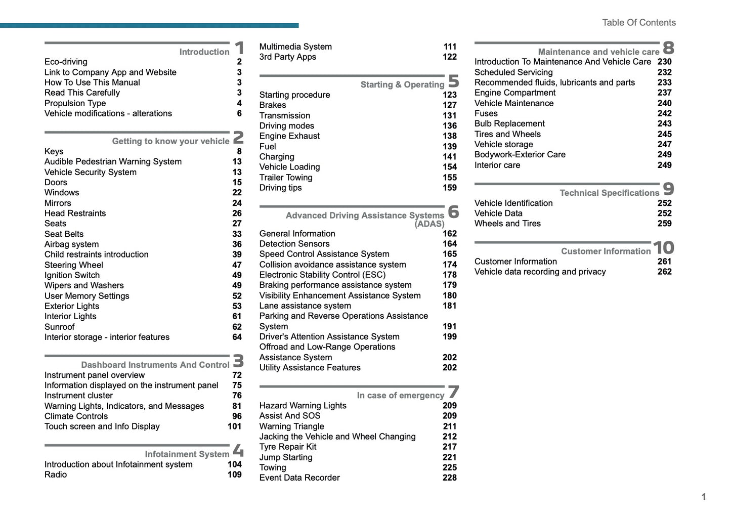 2025-2026 Peugeot 308 Owner's Manual | English