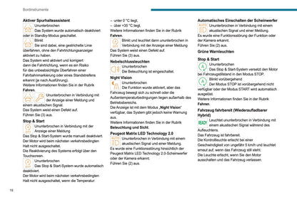 2022-2024 Peugeot 408 Owner's Manual | German