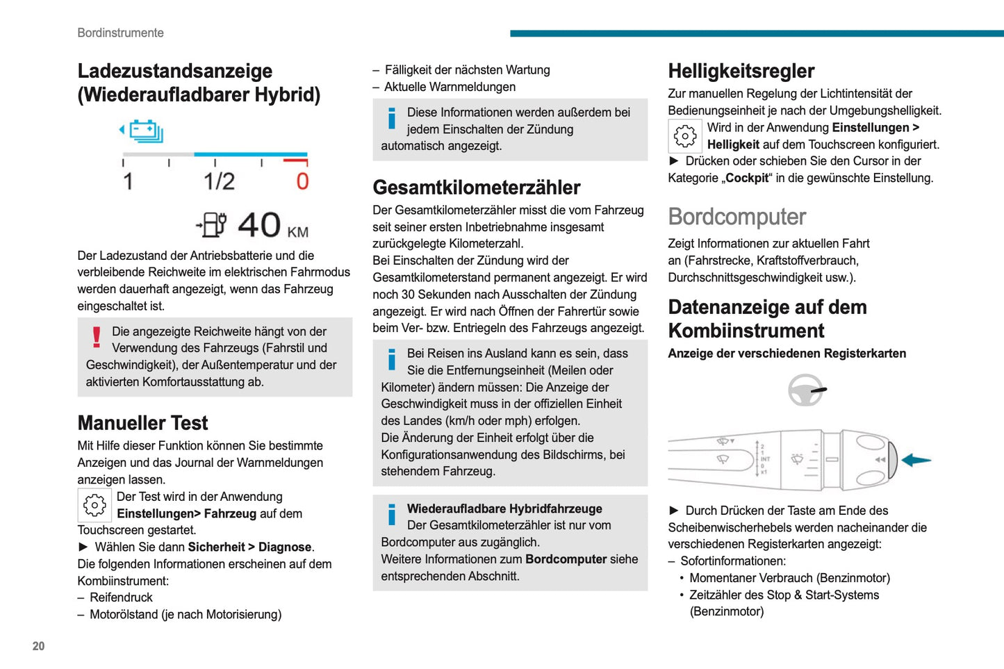 2022-2024 Peugeot 408 Owner's Manual | German