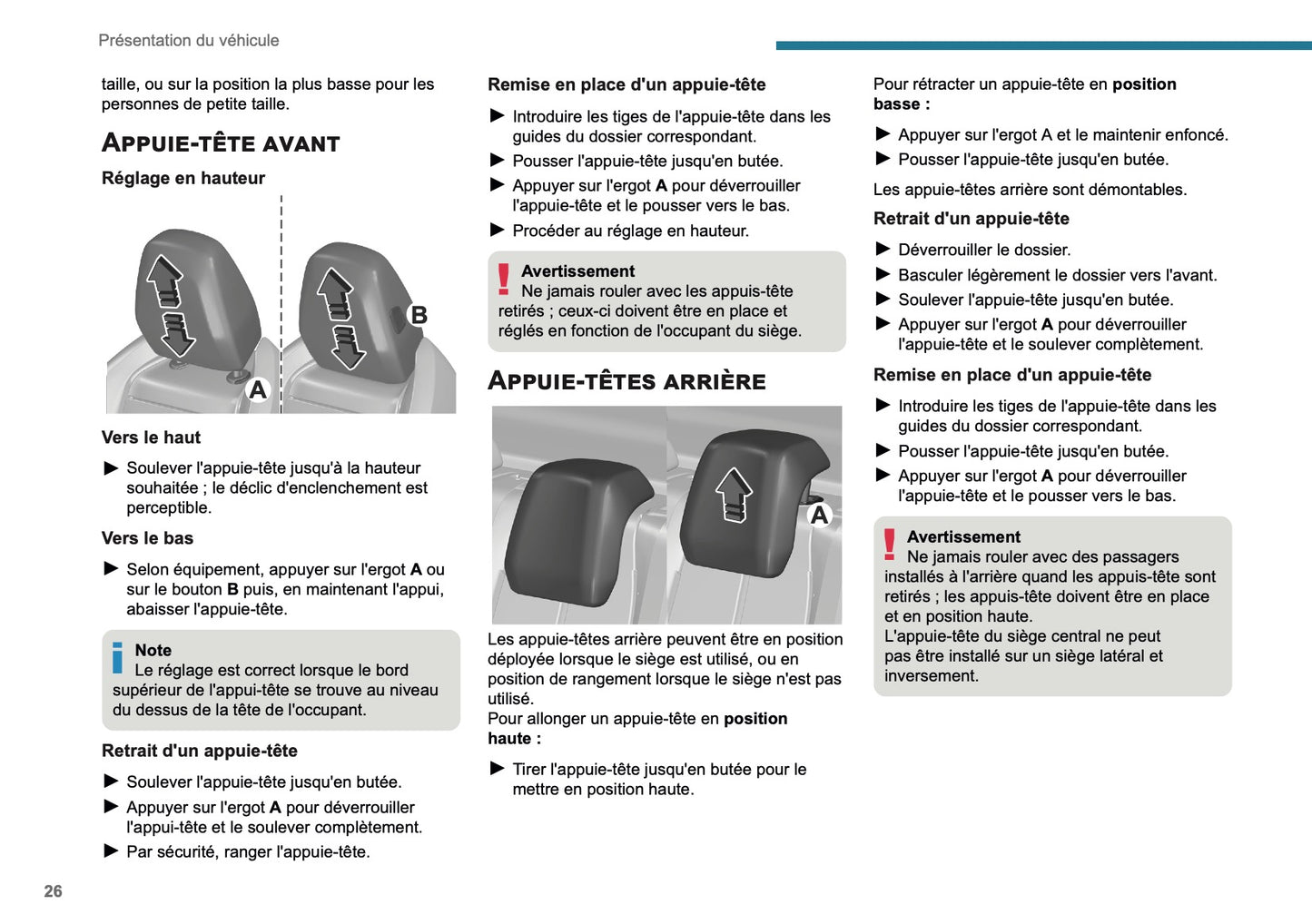2026 Peugeot 408 Owner's Manual | French