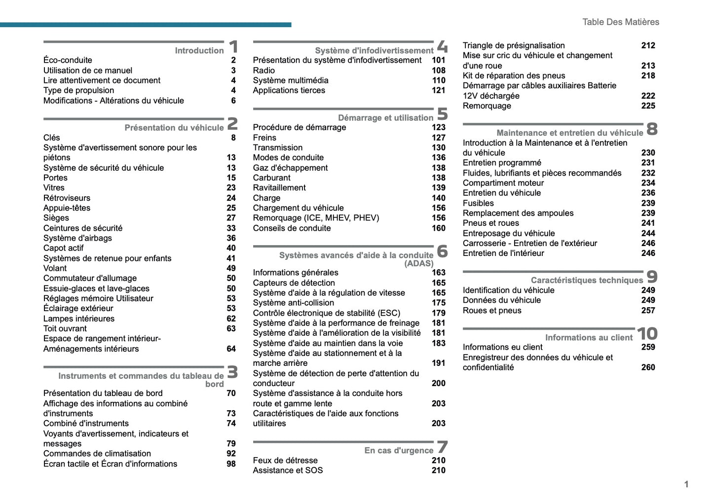 2026 Peugeot 408 Owner's Manual | French