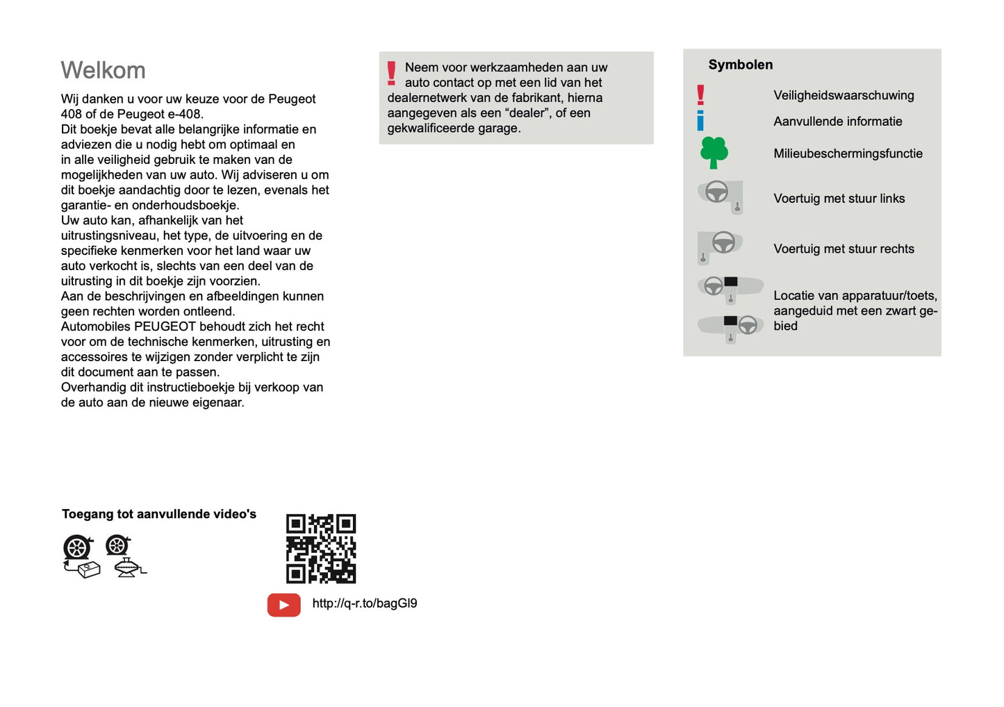 2024-2025 Peugeot 408 Gebruikershandleiding | Nederlands