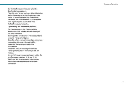 2021-2024 Peugeot Boxer Owner's Manual | German