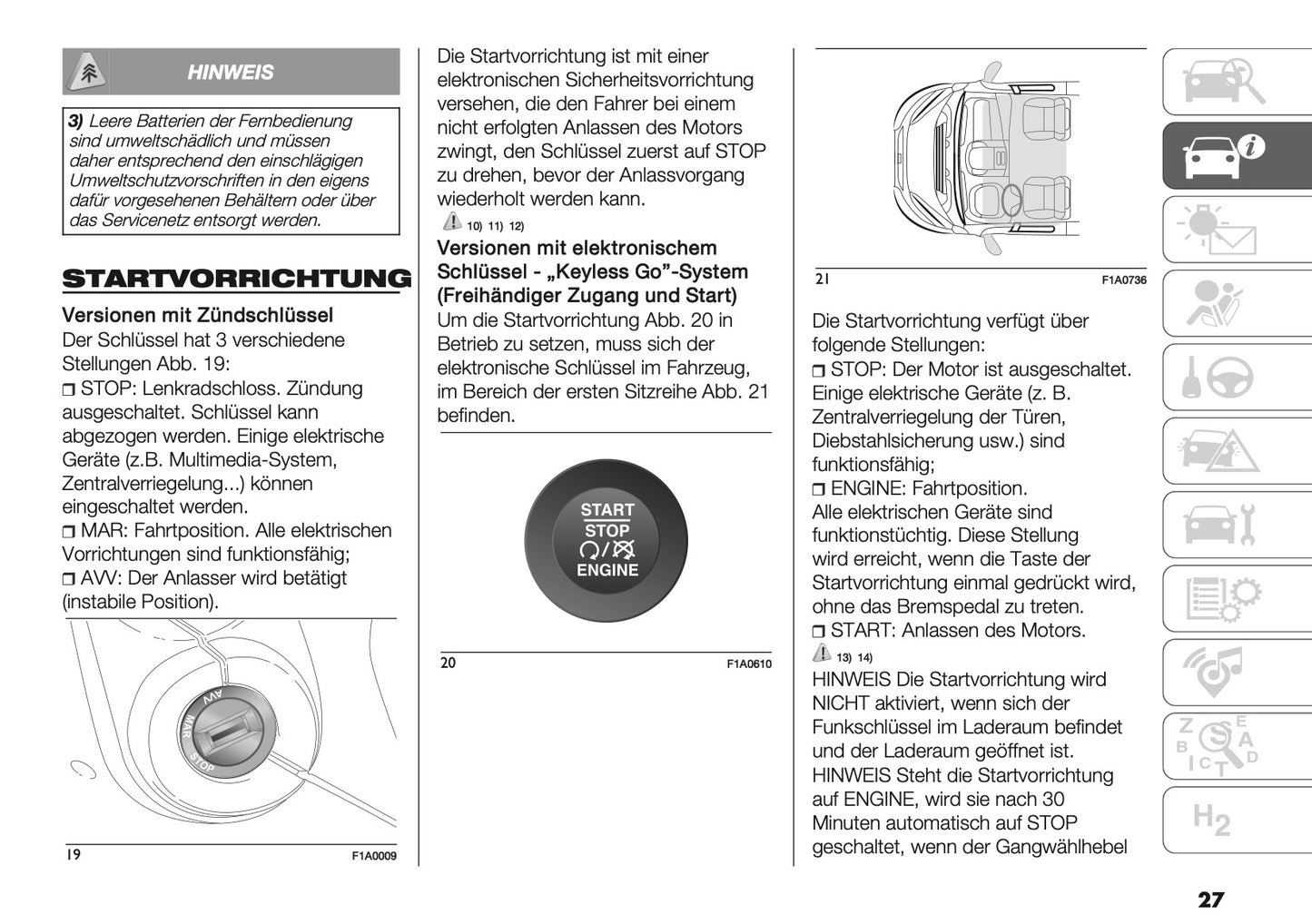 2024-2025 Peugeot Boxer Owner's Manual | German