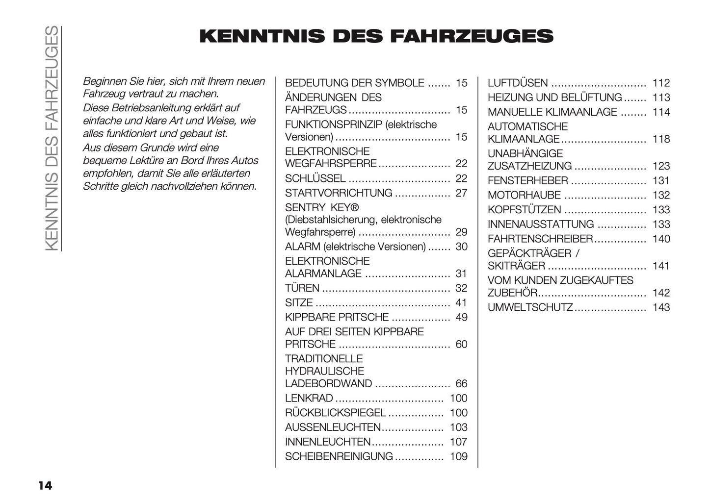 2025 Peugeot Boxer Owner's Manual | German