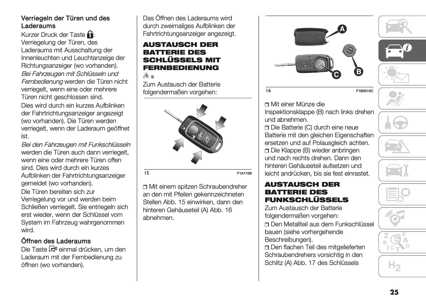 2025 Peugeot Boxer Owner's Manual | German