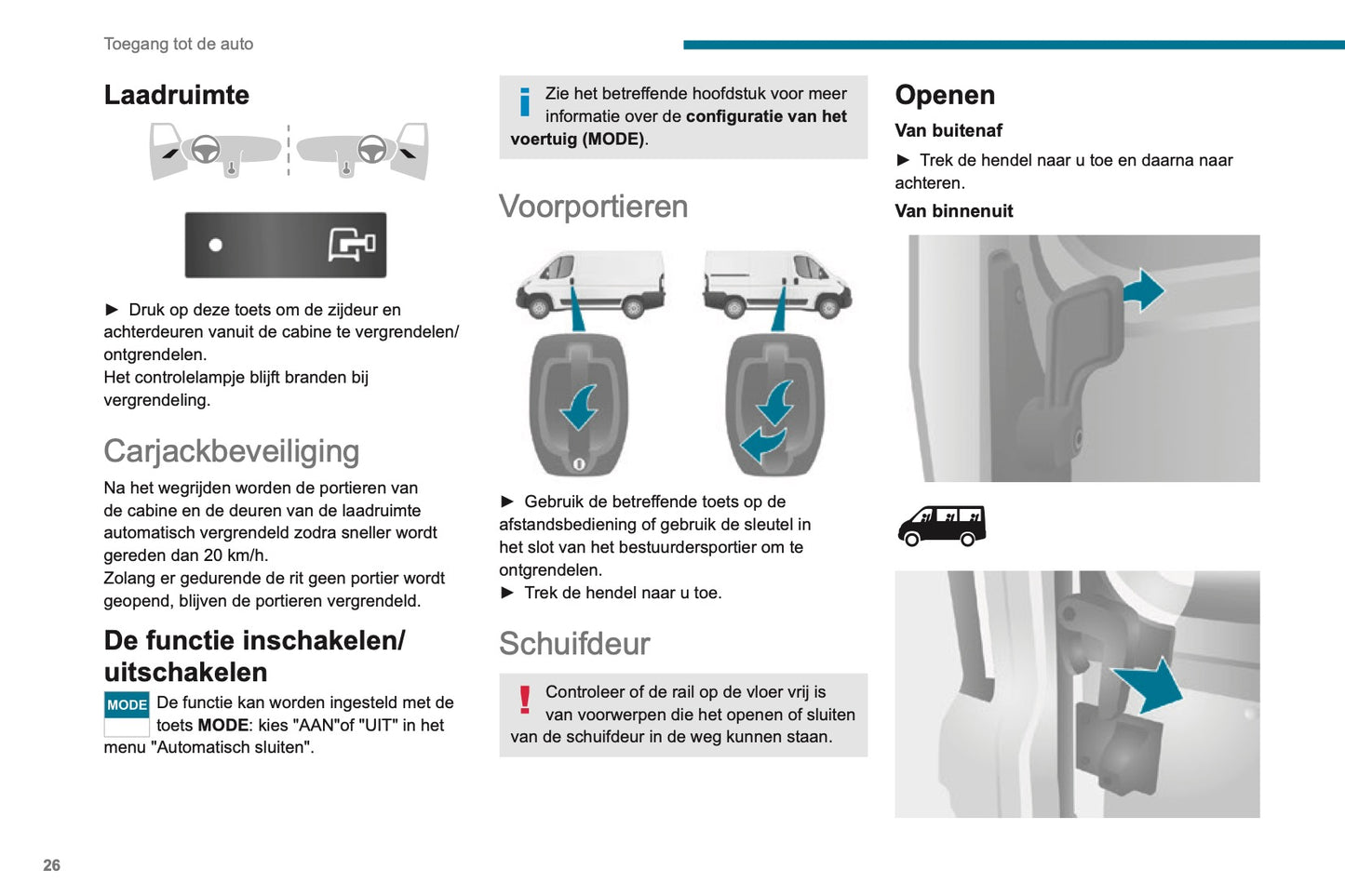 2019-2020 Peugeot Boxer Gebruikershandleiding | Nederlands