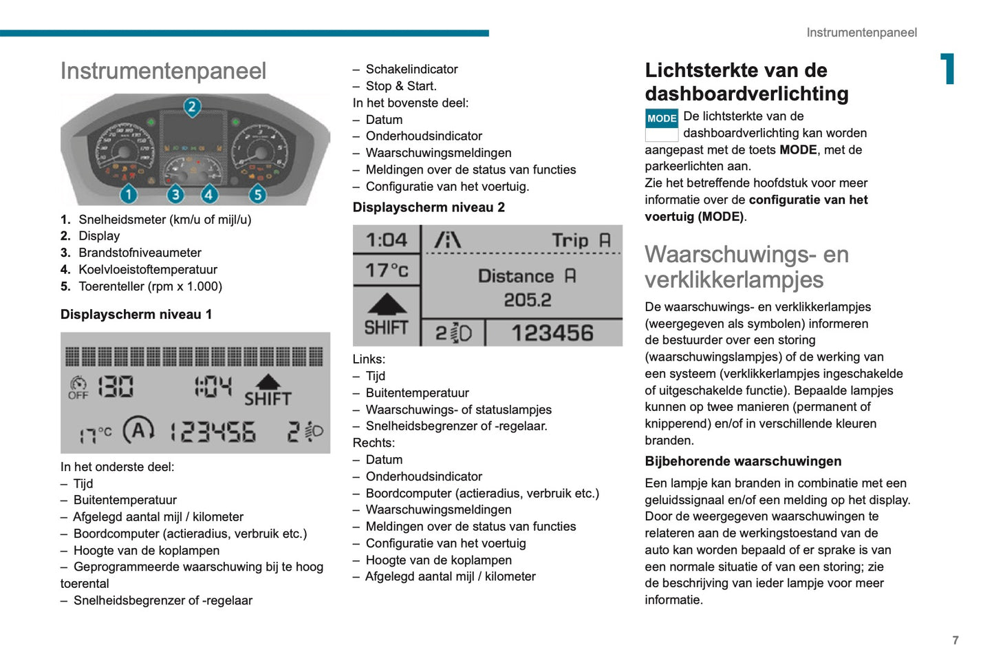 2019-2020 Peugeot Boxer Gebruikershandleiding | Nederlands