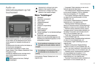 2021-2024 Peugeot Boxer/e-Boxer Gebruikershandleiding | Nederlands