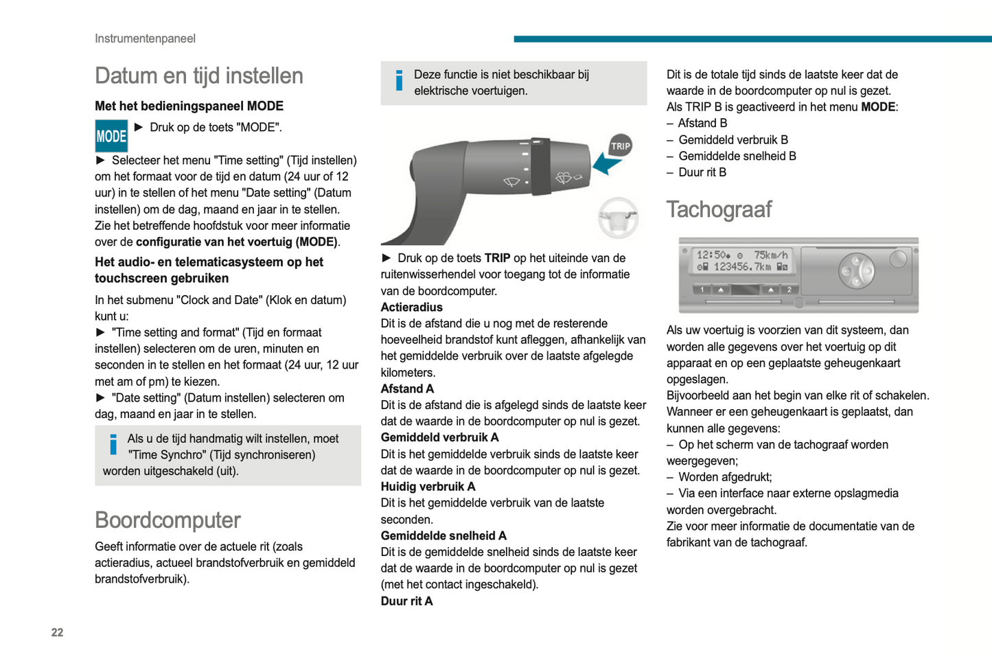 2021-2024 Peugeot Boxer/e-Boxer Gebruikershandleiding | Nederlands