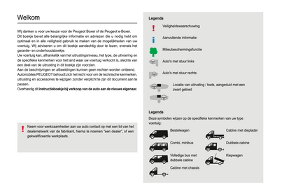 2021-2024 Peugeot Boxer/e-Boxer Gebruikershandleiding | Nederlands