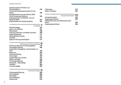 2025 Peugeot Expert/Traveller Owner's Manual | German