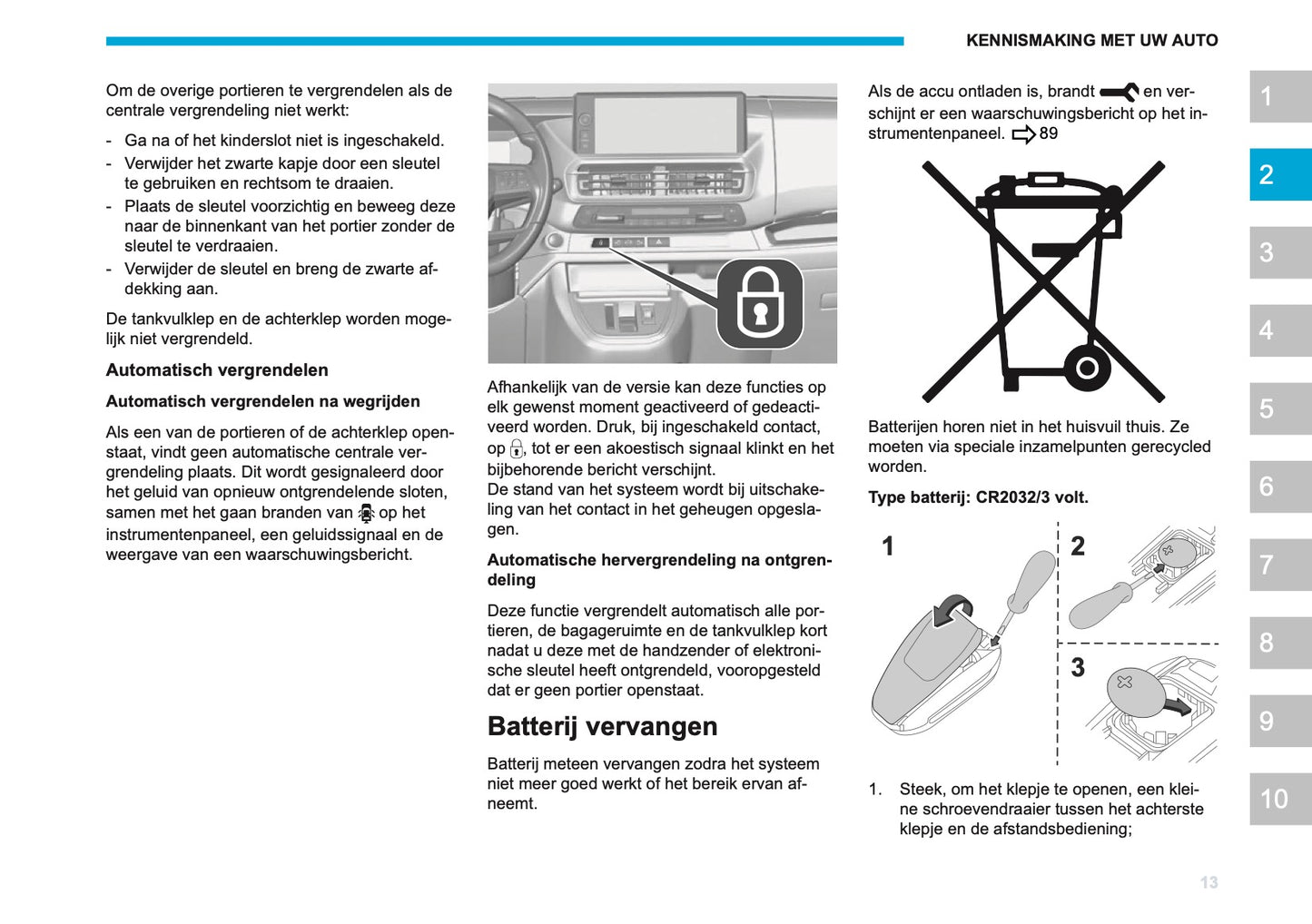 2026 Peugeot Expert/Traveller Owner's Manual | Dutch
