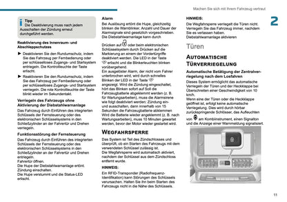 2025 Peugeot Rifter/Partner Owner's Manual | German