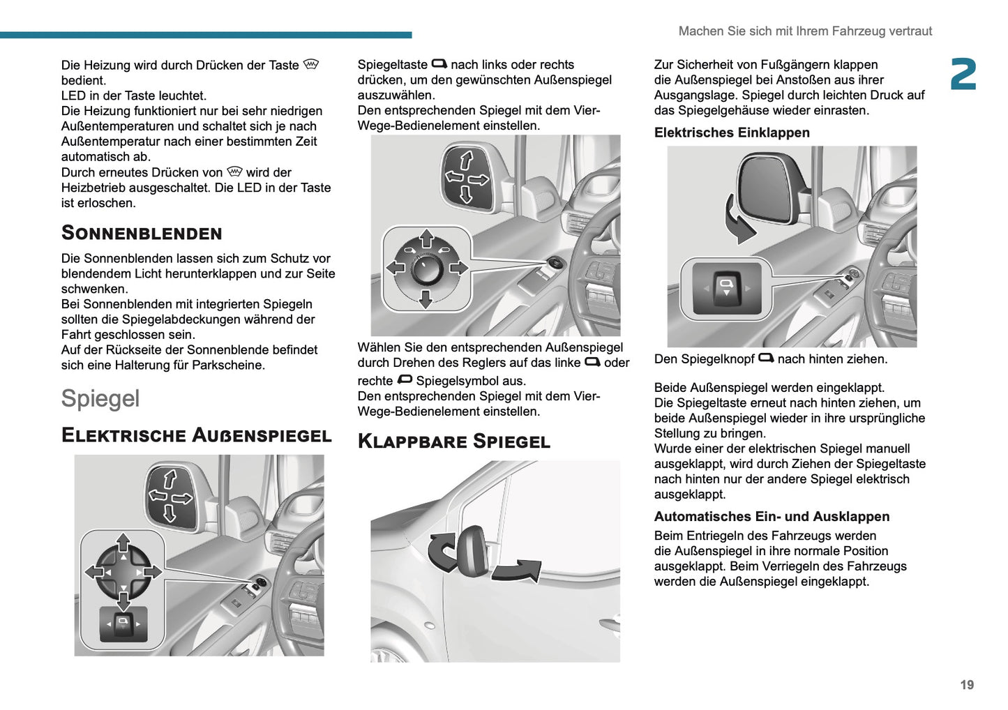 2025 Peugeot Rifter/Partner Owner's Manual | German