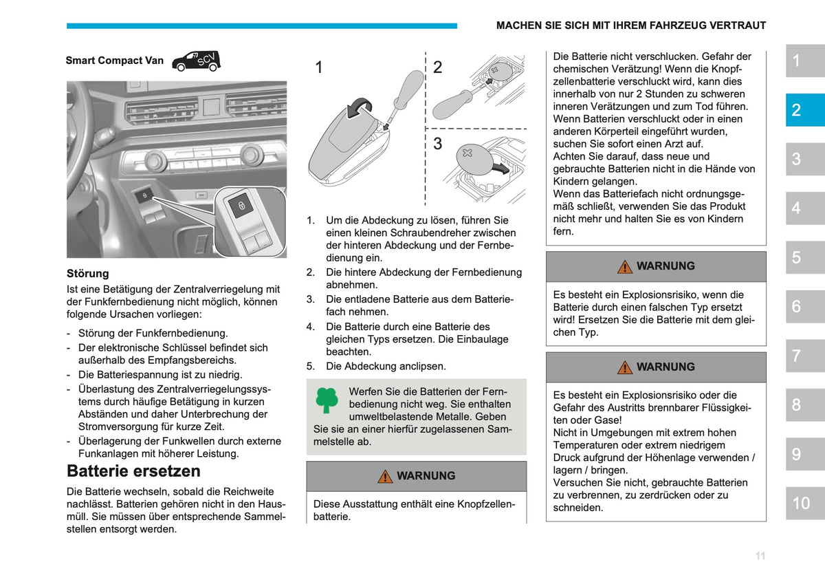 2026 Peugeot Rifter/Partner Owner's Manual | German